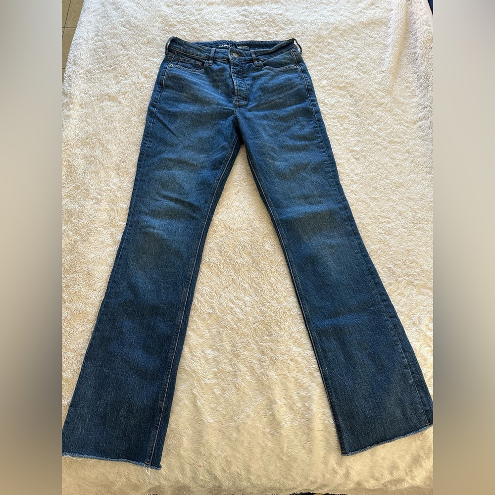 Old Navy Extra High Rise Kicker Boot Cut size 4 jeans
